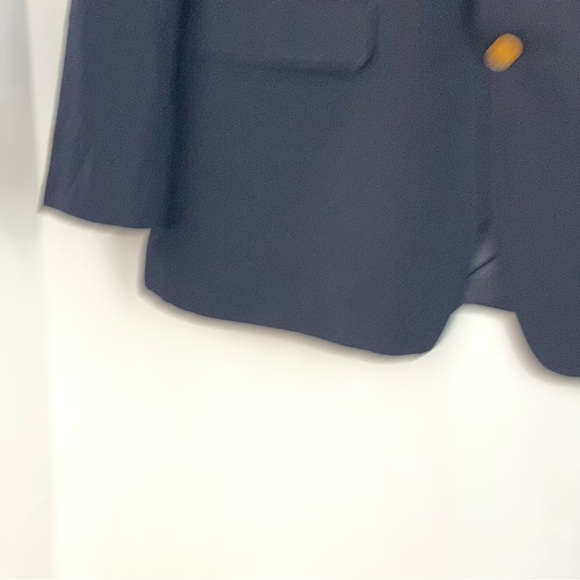 Lauren Ralph Lauren Navy Blue Blazer Sport Coat - Picture 4 of 8